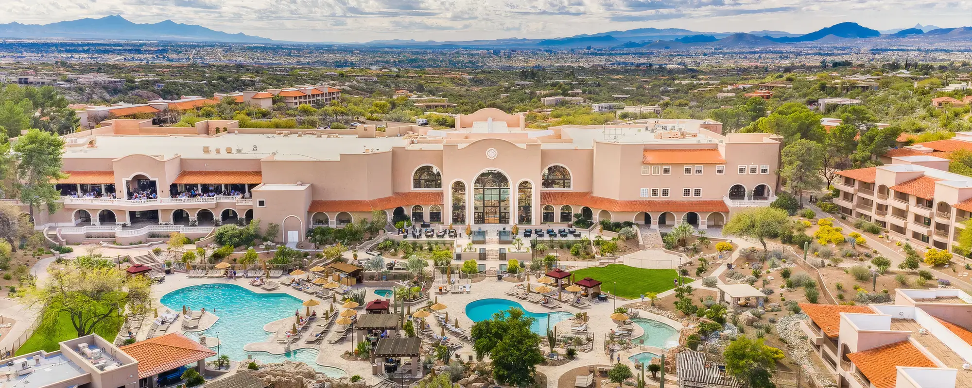 Aerial view of the Westin La Paloma Resort & Spa